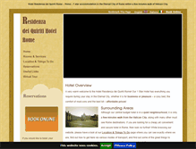 Tablet Screenshot of hoteldeiquiritirome.com